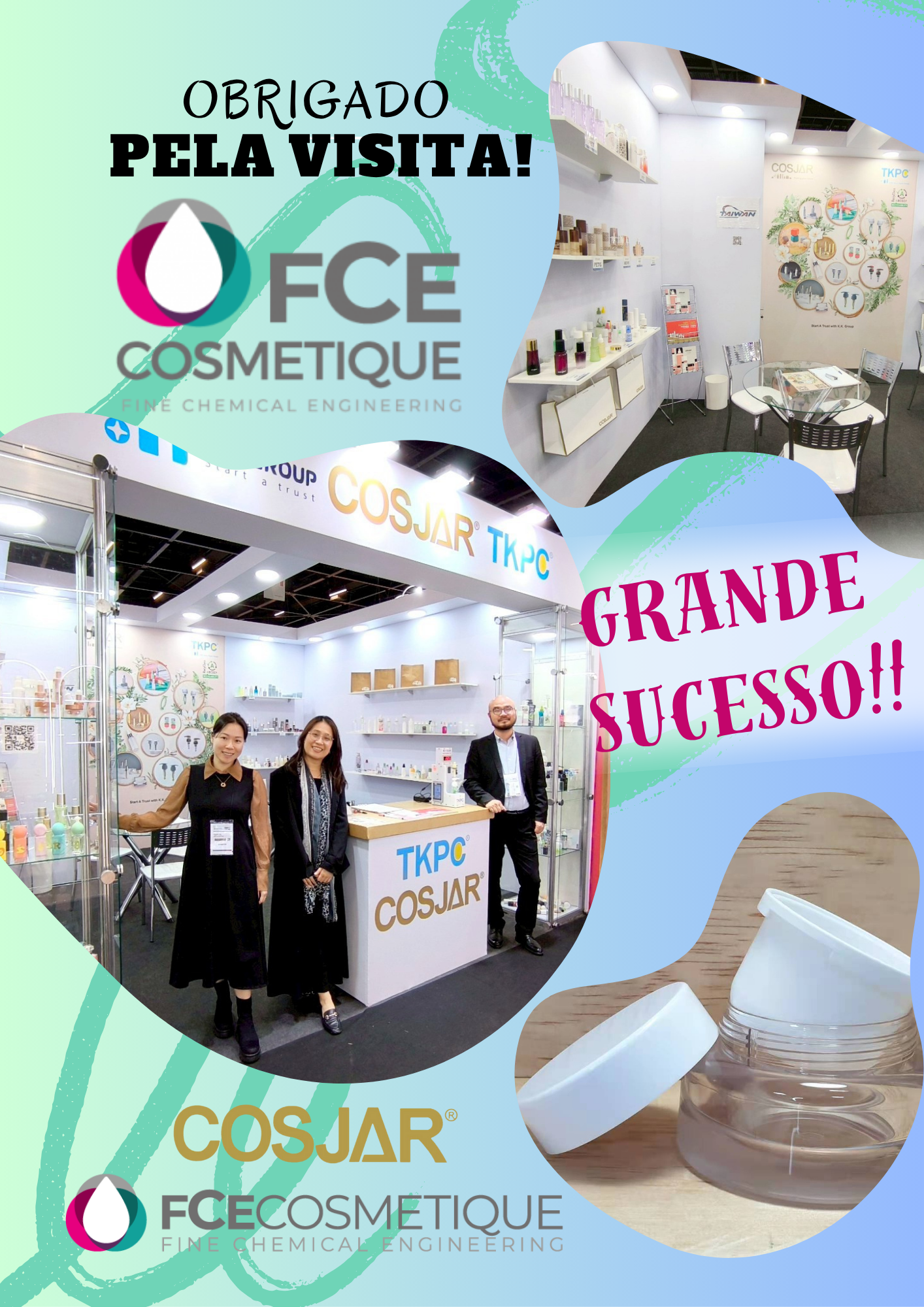 FCE Cosmetique 2025- サンパウロエキスポ
日付: 2025年6月10-12日_ブース: L71